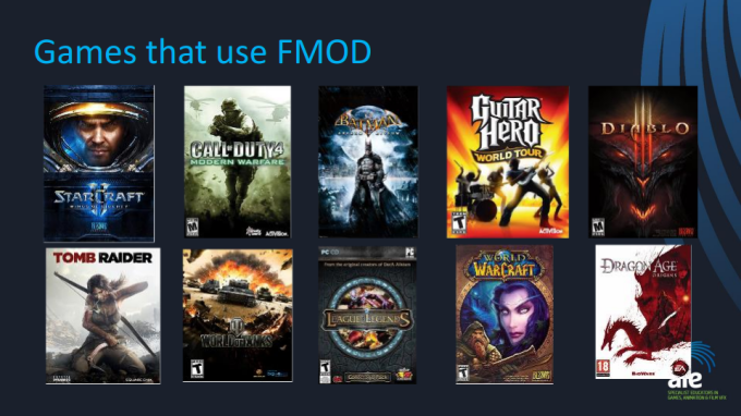 Games using FMOD